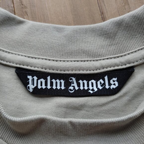 Palm Angels x Haas Racing cream T shirt size XL - Picture 3 of 11